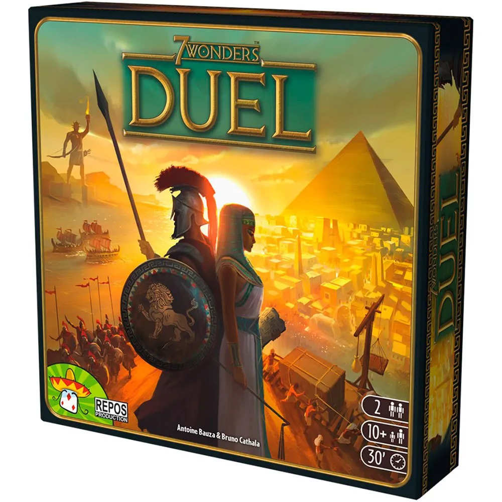 ASMODEE 7 Wonders Duel Spanish