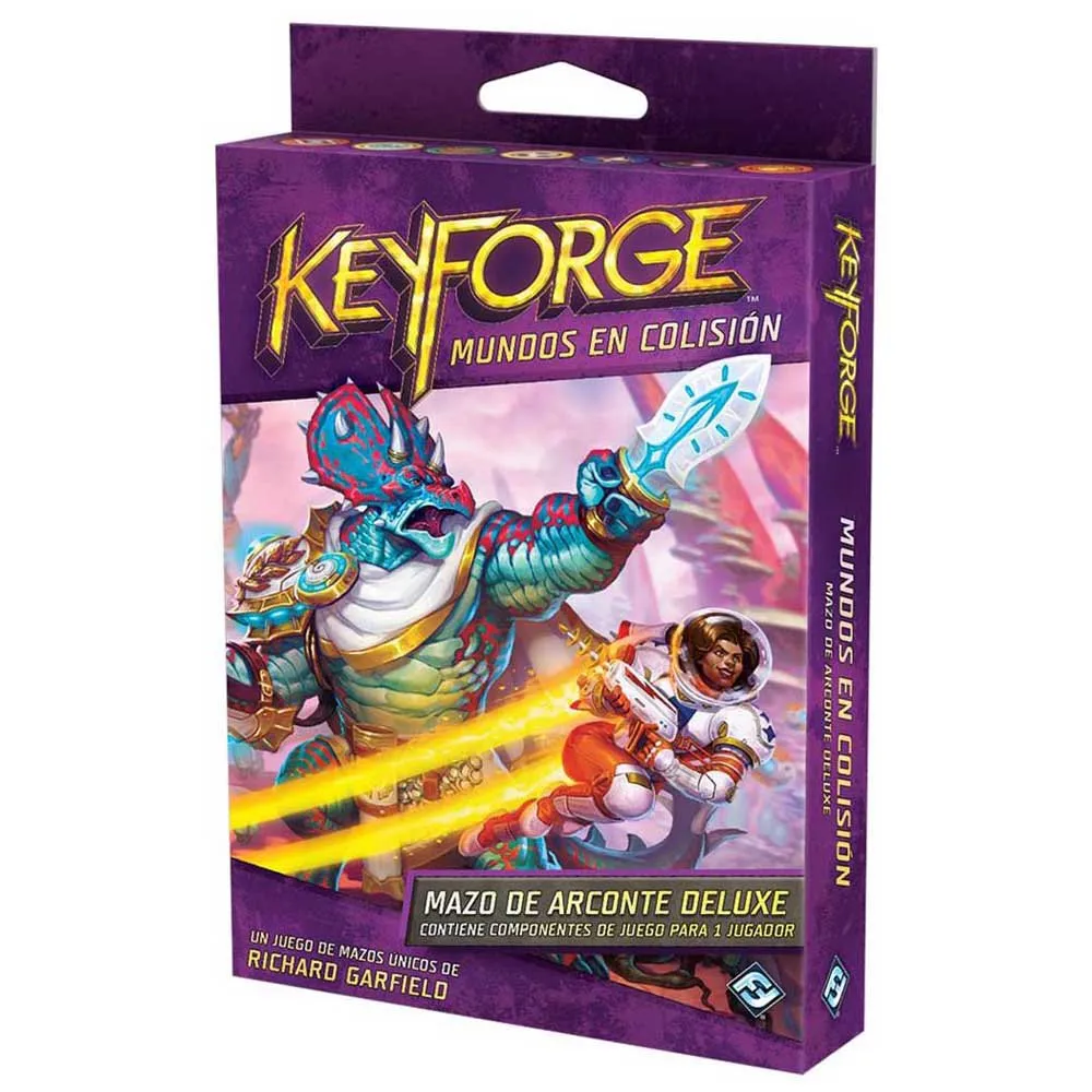 ASMODEE Keyforge Mundos En Colision Deluxe Board Game - Image 2