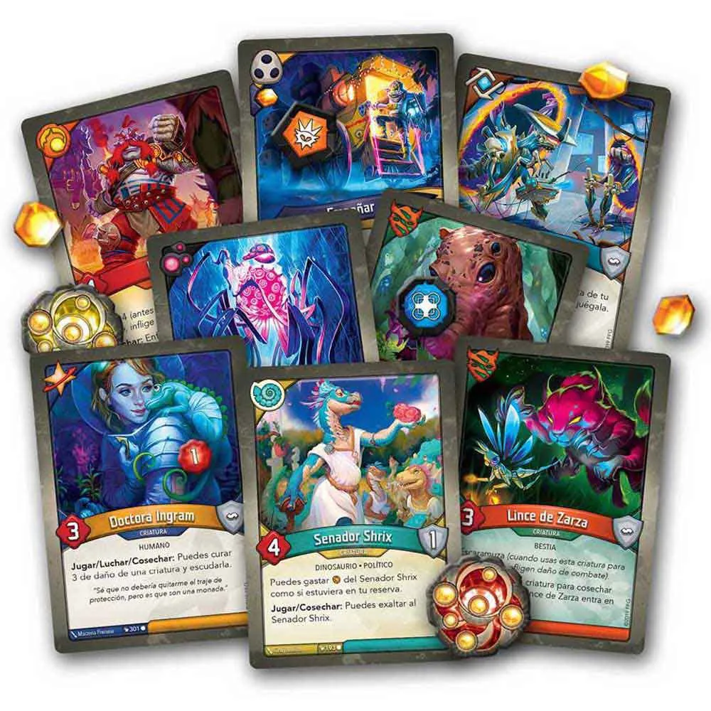 ASMODEE Keyforge Mundos En Colision Deluxe Board Game