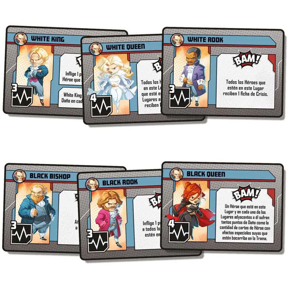 ASMODEE Marvel United Equipo Oro Board Game - Image 4