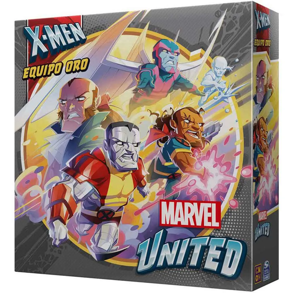 ASMODEE Marvel United Equipo Oro Board Game