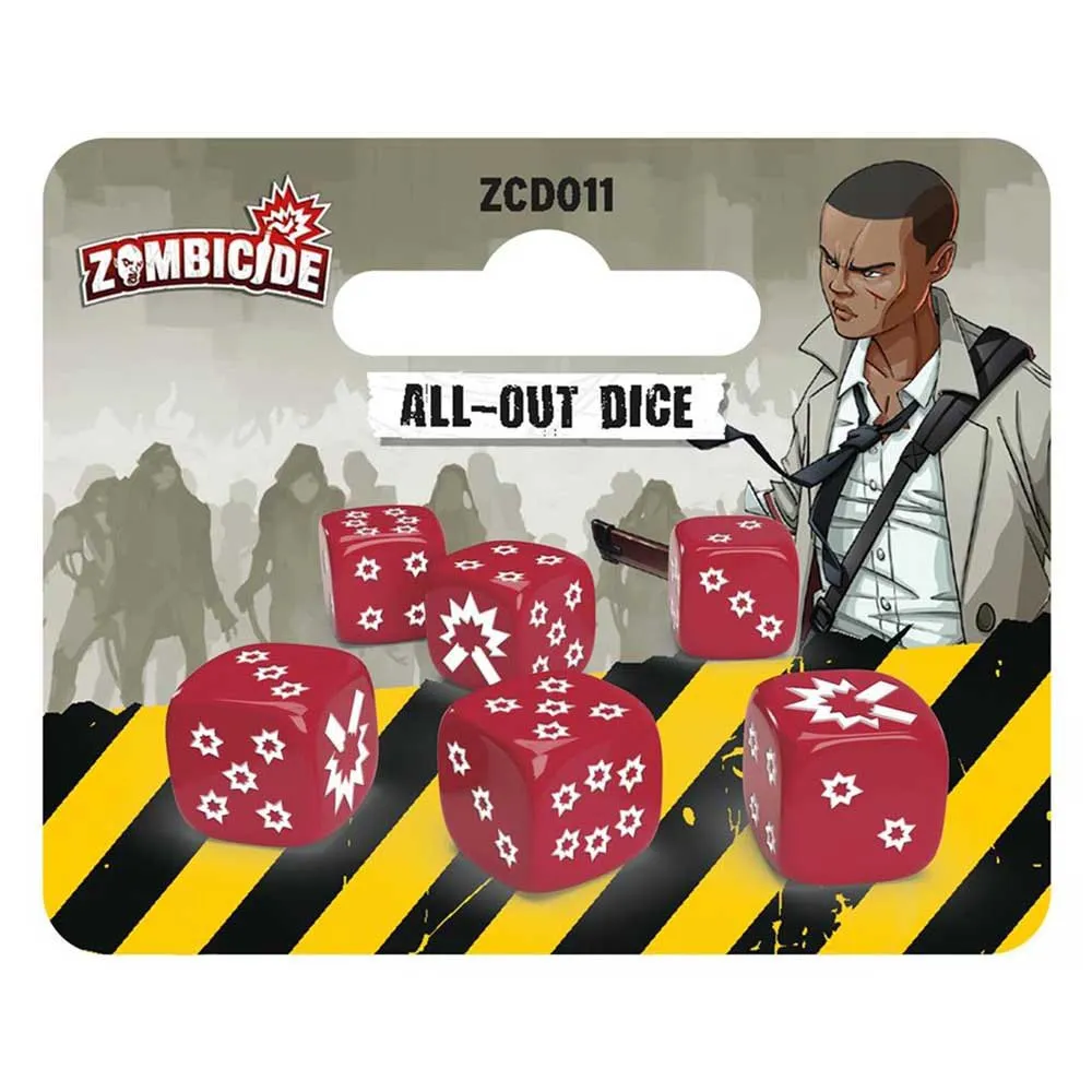 ASMODEE Zombicide 2nd Edition Dice Set Spanish - Image 2