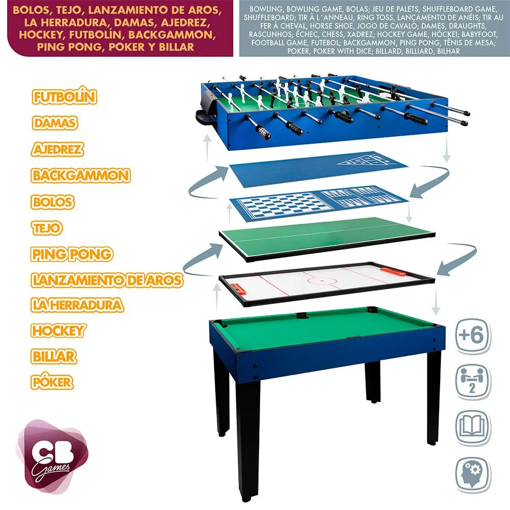 12 In 1 Billiar Table Multi Game - Image 3