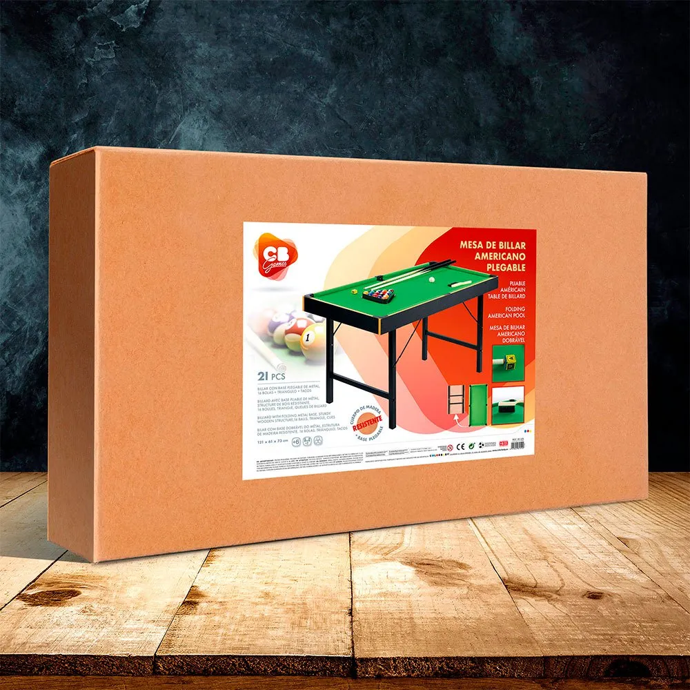 Billiard With Folding Metal Base - Image 6