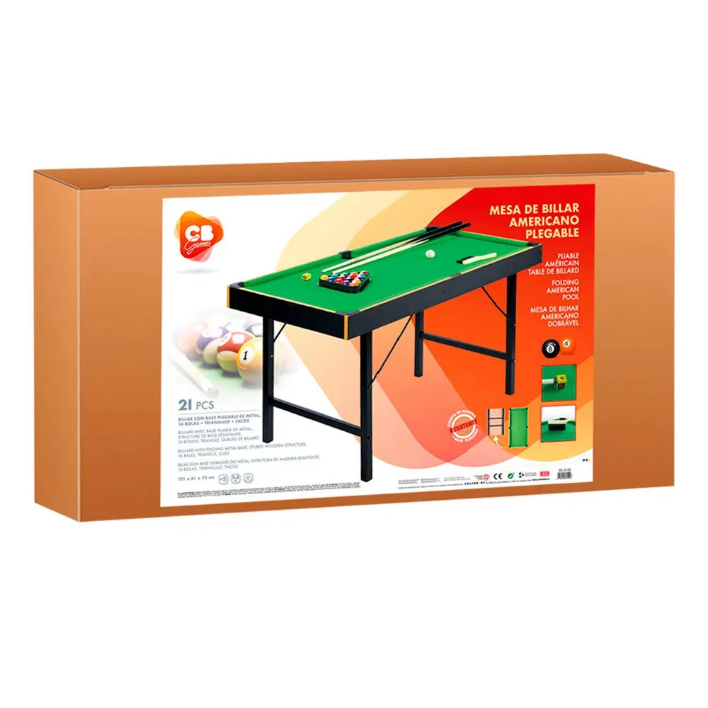 Billiard With Folding Metal Base - Image 9