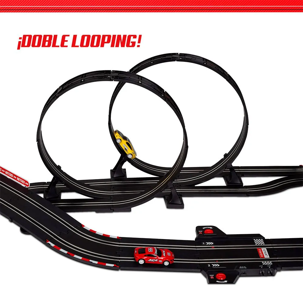 Nitro Races 1:43 Mega Lap Magnetic Race Track Remote Control - Image 6