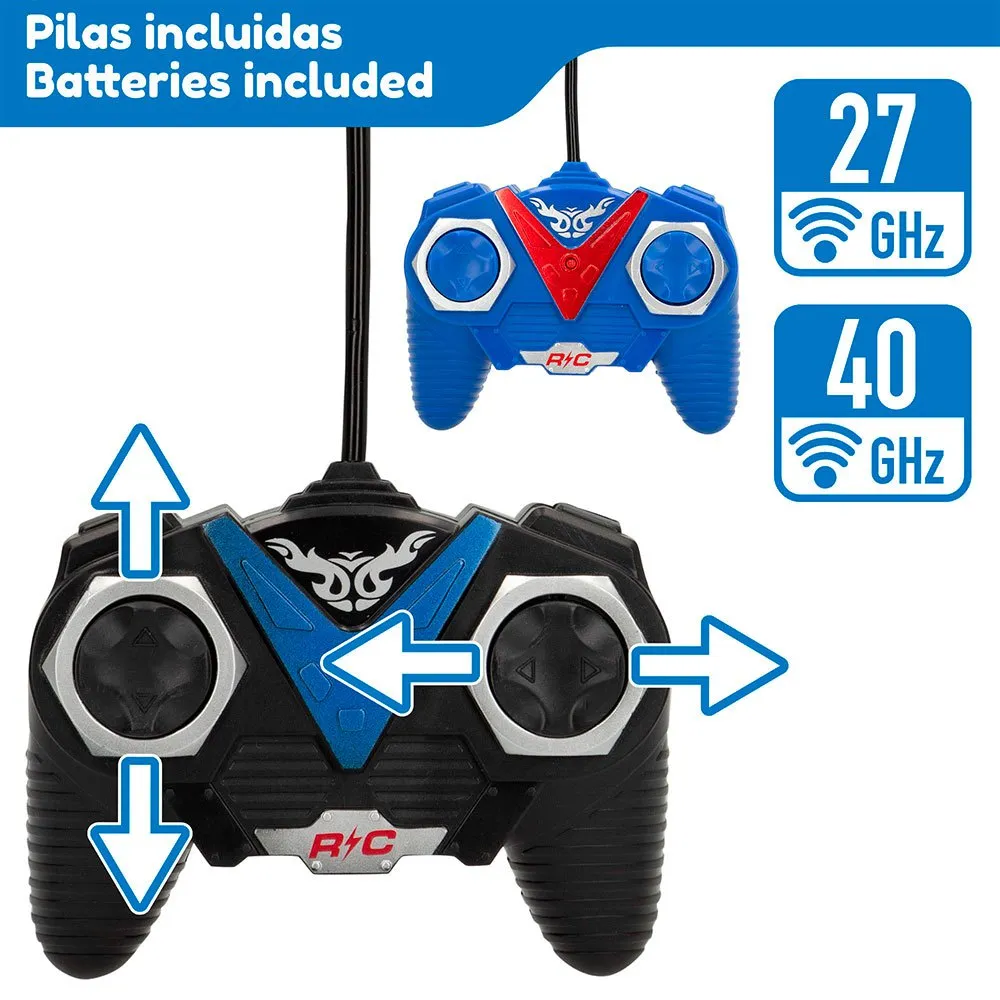 Speed & Go Radio Control Cars Police And Thief 1:16 Remote Control - Image 3