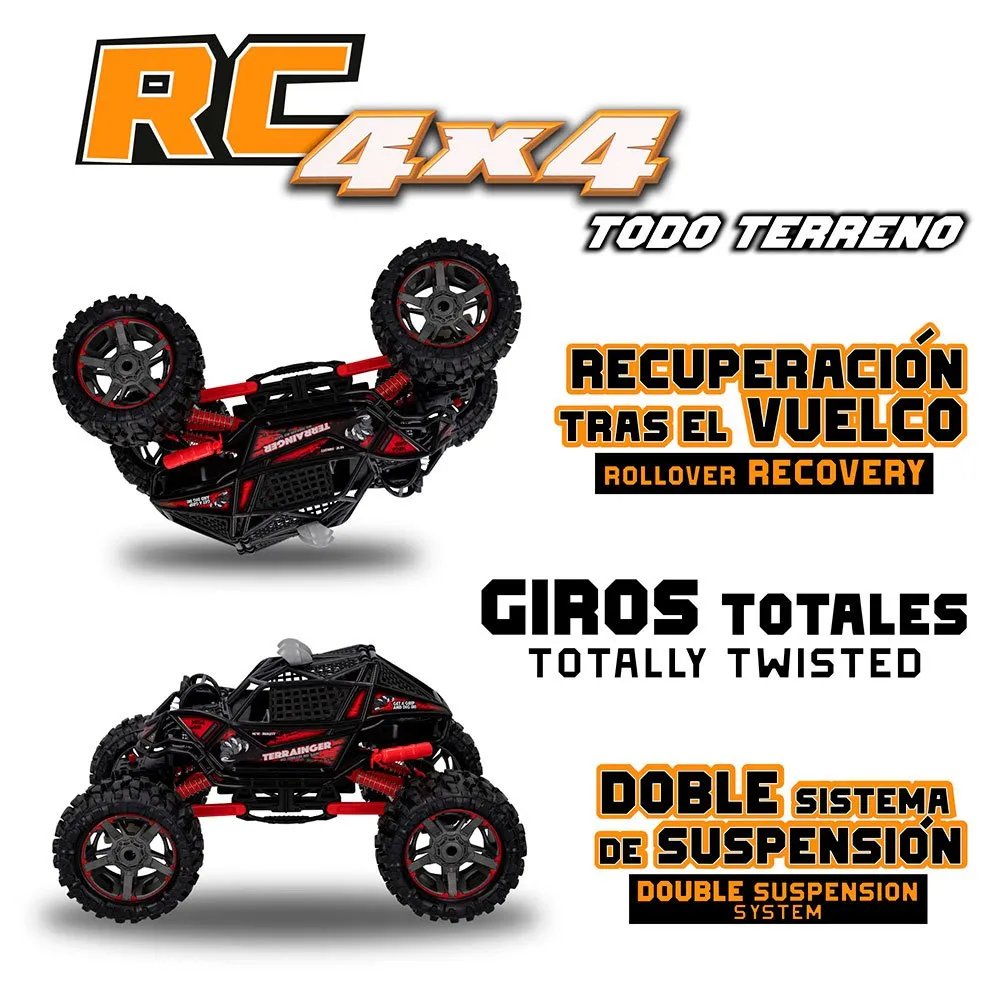 Terrainger 4x4 1:10 RC Vehicle Remote Control - Image 4