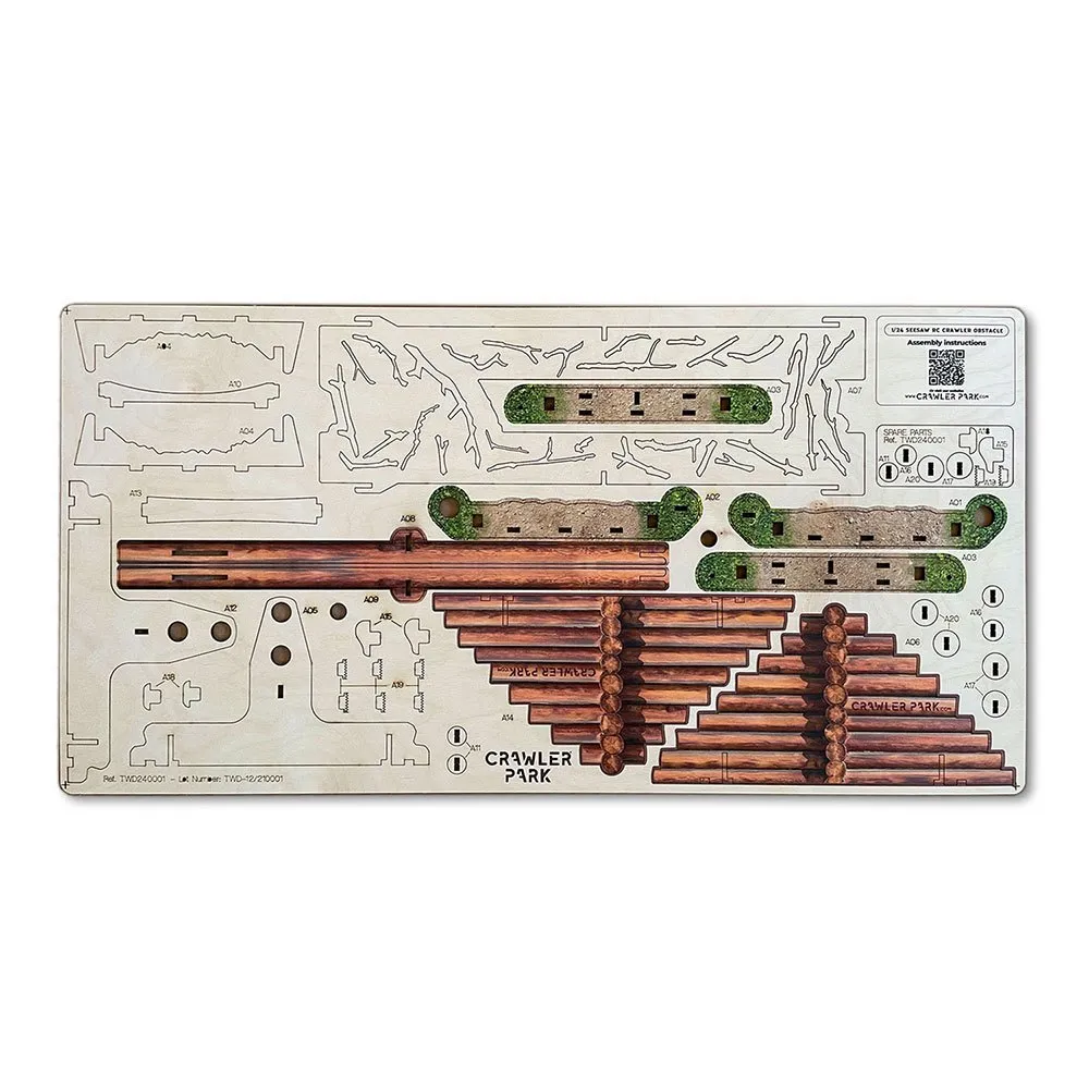 RC See-saw Obstacle 1/24 Remote Control - Image 2