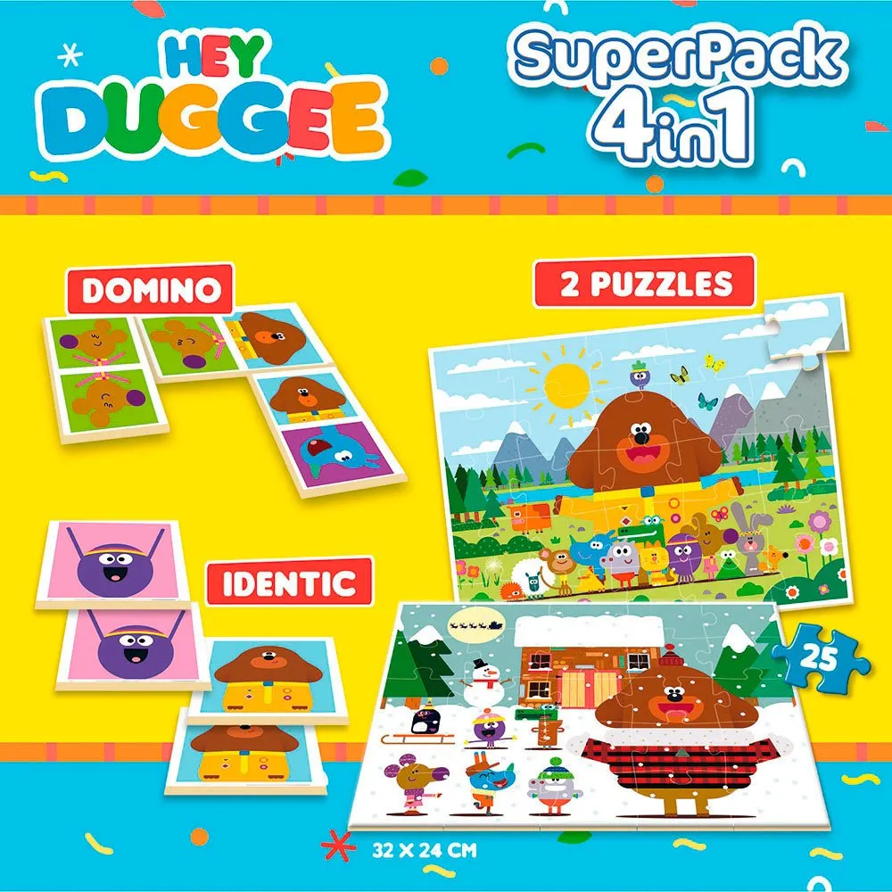 Hey Duggee Superpack 4 Games In 1 Board Game - Image 2