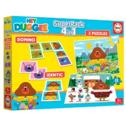 Hey Duggee Superpack 4 Games In 1 Board Game
