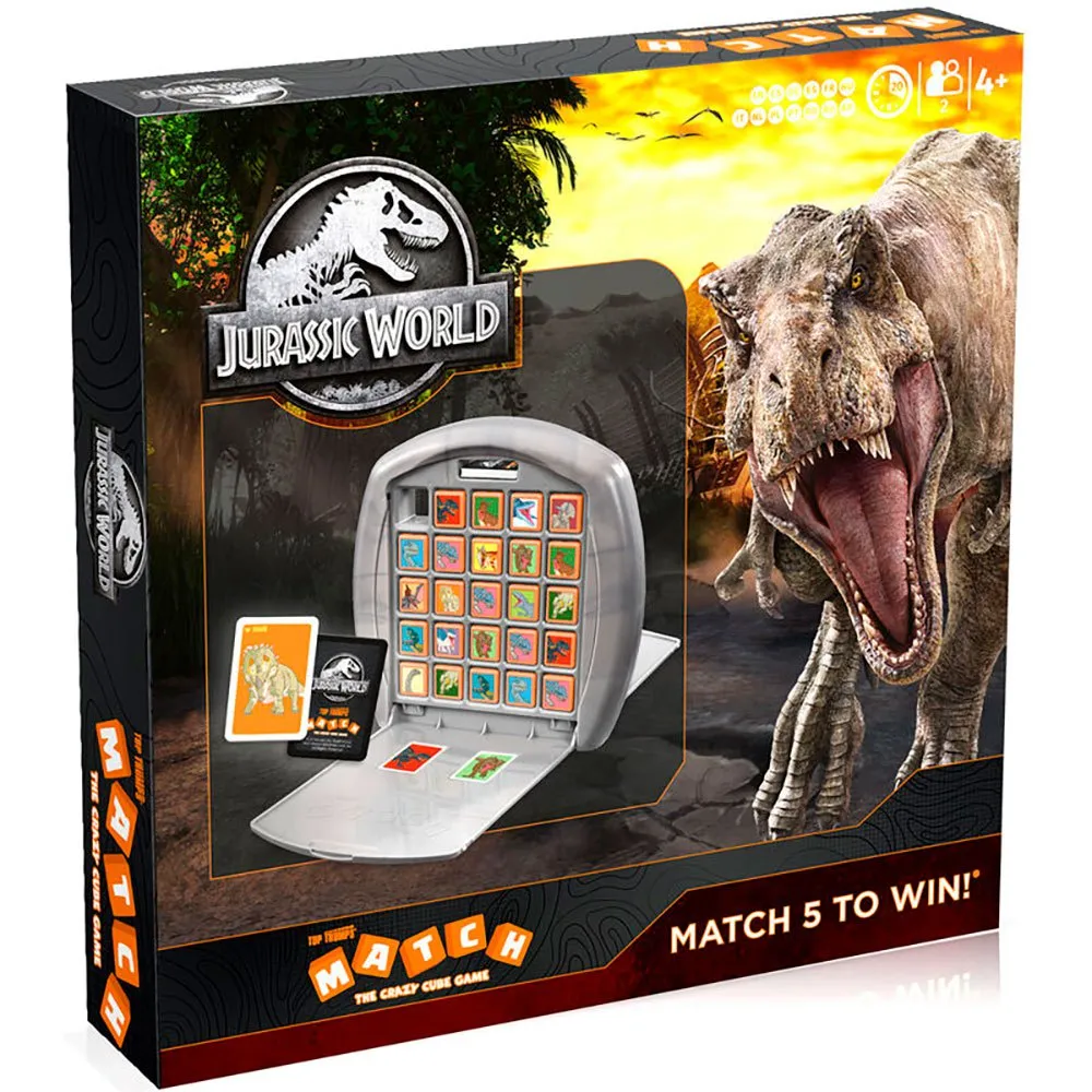 Table Game Jurassic World Trumps Match - Image 2