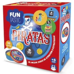 Pirate Metal Box Letters Board Game