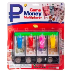 Genérico Set Coins+Euro Blister 31x25 Cm Tickets Board Game