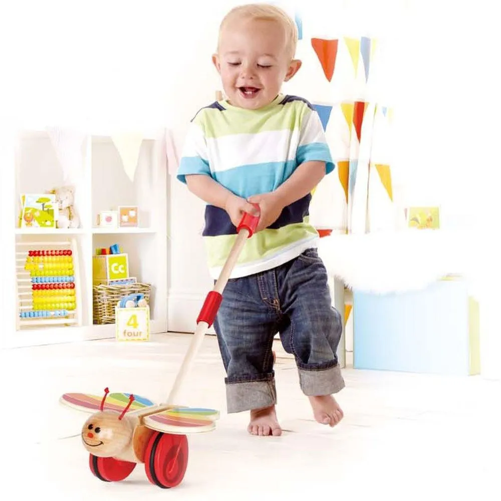 Hape Butterfly Push Butterfly - Image 3