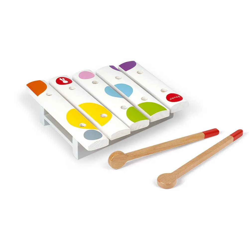 Janod Confetti Wooden Mini Xylo