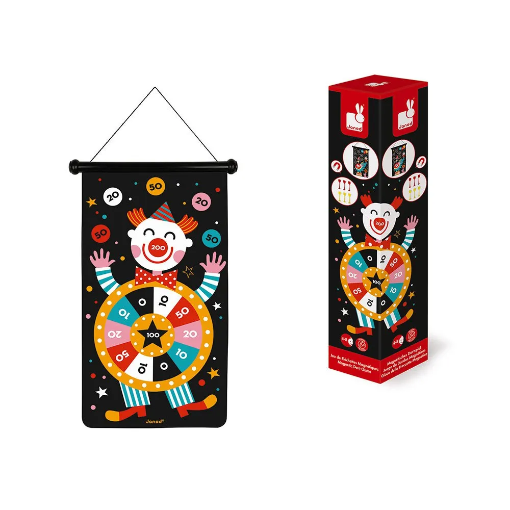 Janod Magnetic Dart Game Circus - Image 4