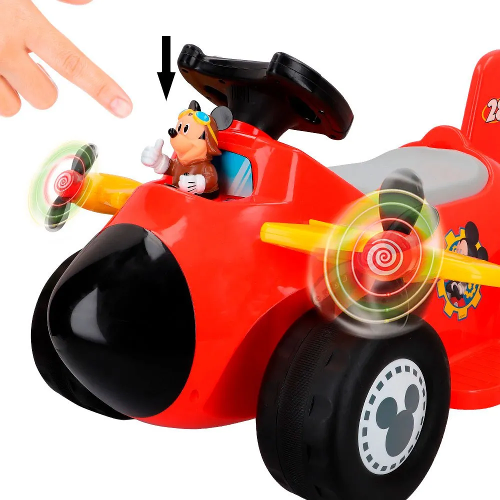 Disney Junior Mickey Plane Ride-On Walker - Image 2