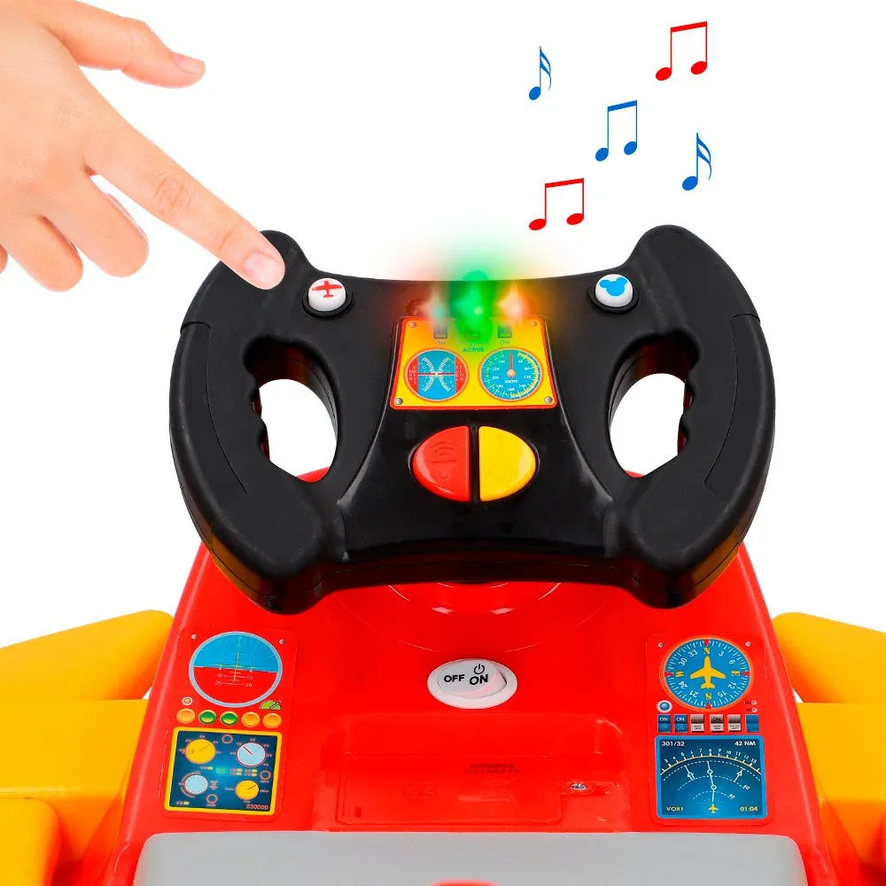 Disney Junior Mickey Plane Ride-On Walker - Image 3