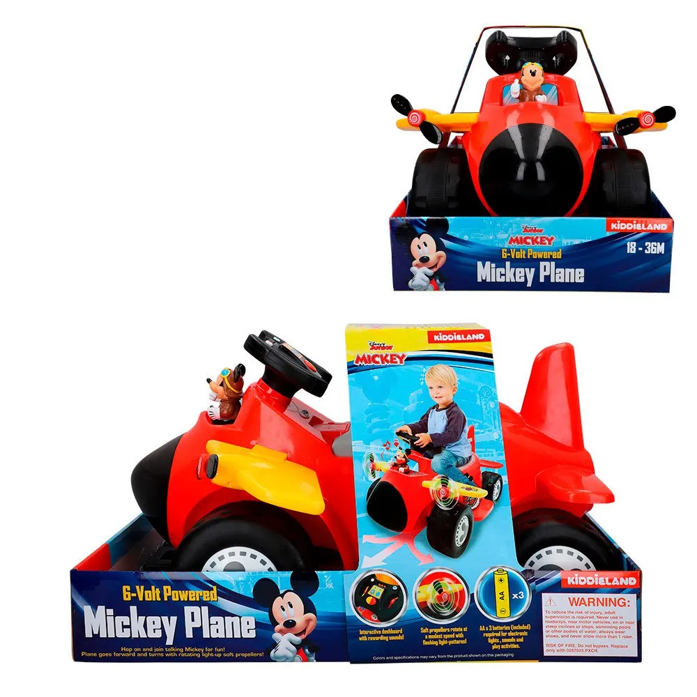 Disney Junior Mickey Plane Ride-On Walker - Image 7