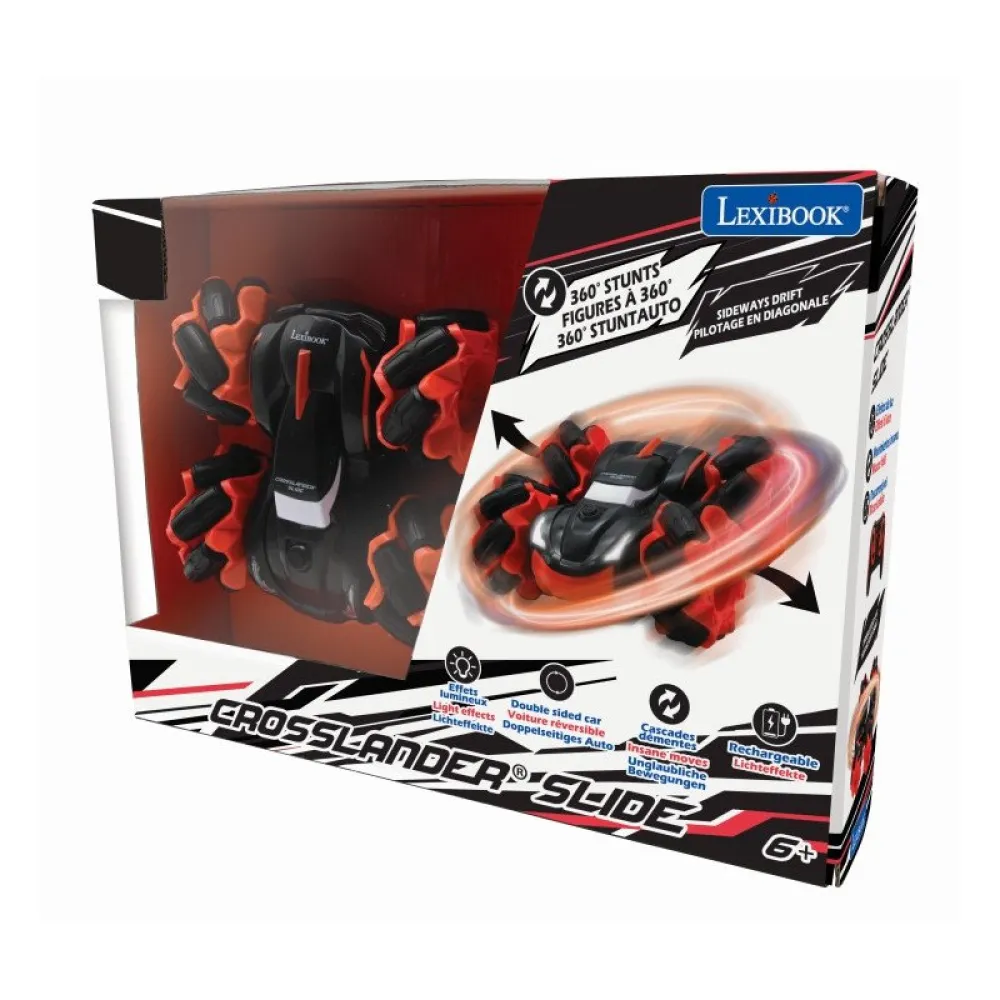 LEXIBOOK Crosslander® Slide 360° Remote Control Car - Image 5