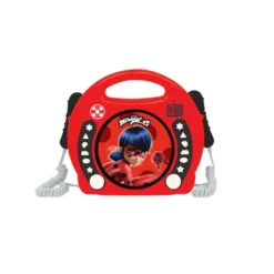 LEXIBOOK Ladybug CD Player Karaoke