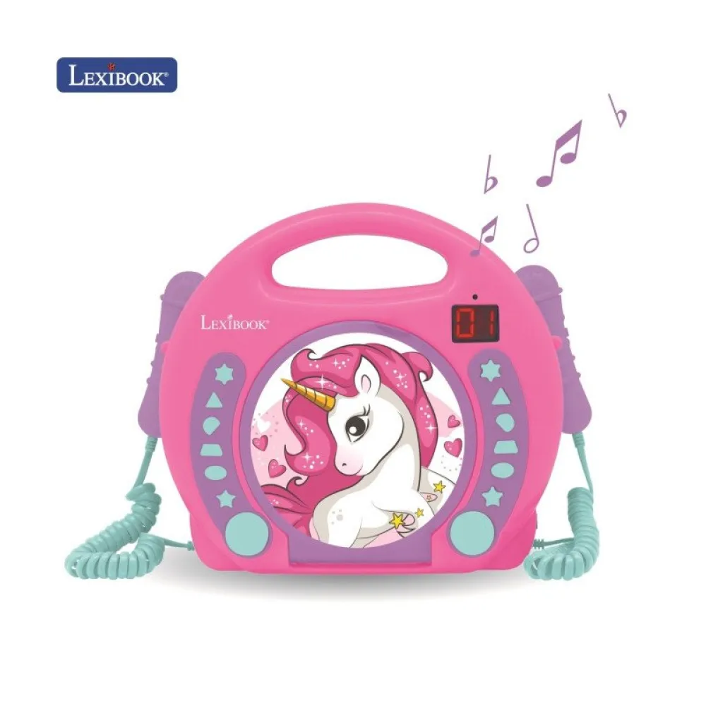 LEXIBOOK Unicorn CD Player Karaoke - Image 4