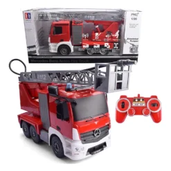 1:20 Rc Mercedes-Benz Antos Fire Truck