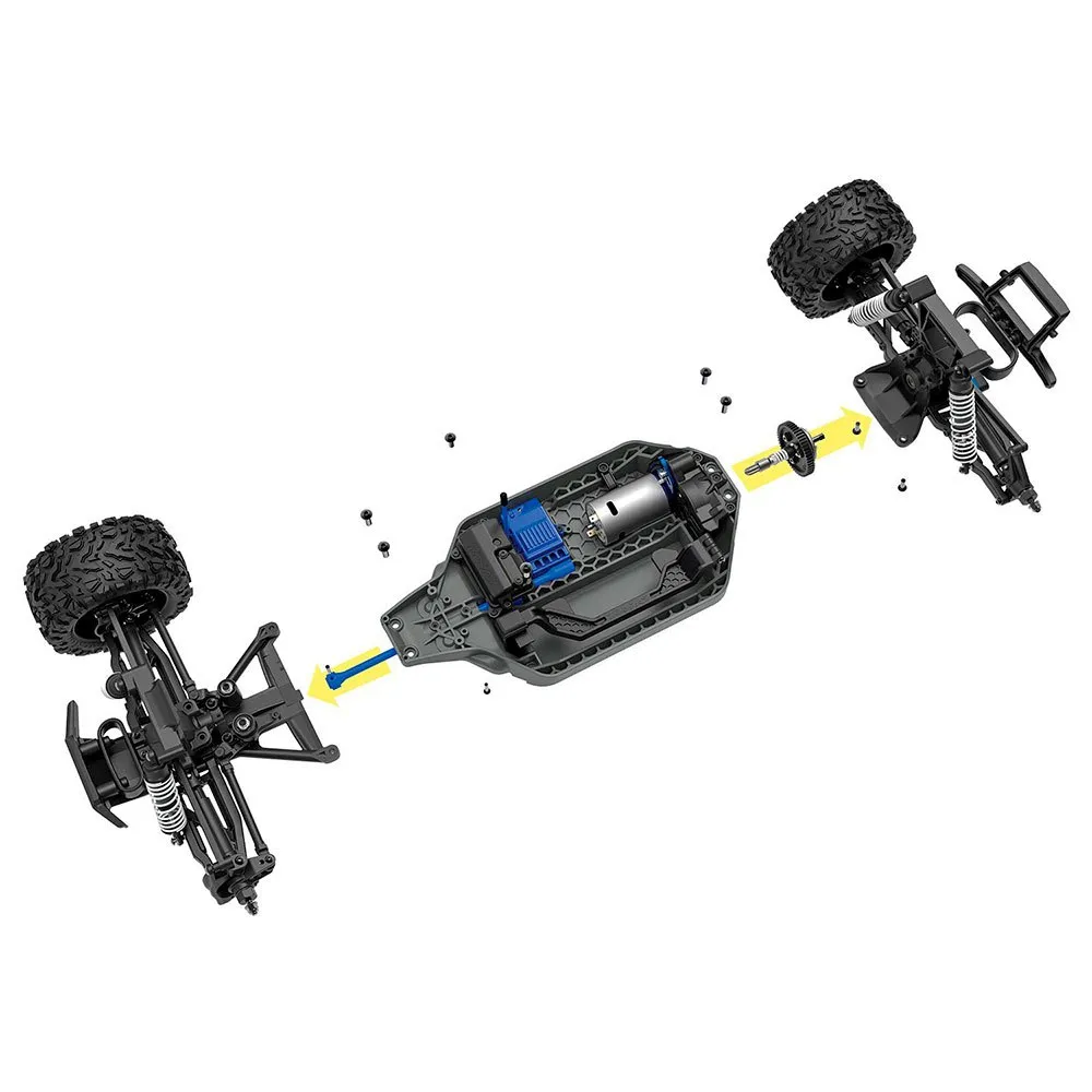 Traxxas Rustler 4x4 RTR Remote Control Car With Battery And Charger - Image 12