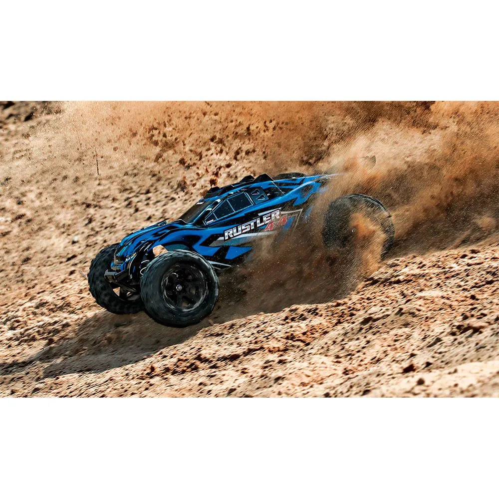Traxxas Rustler 4x4 RTR Remote Control Car With Battery And Charger - Image 5