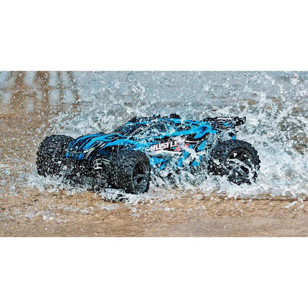 Traxxas Rustler 4x4 RTR Remote Control Car With Battery And Charger - Image 8