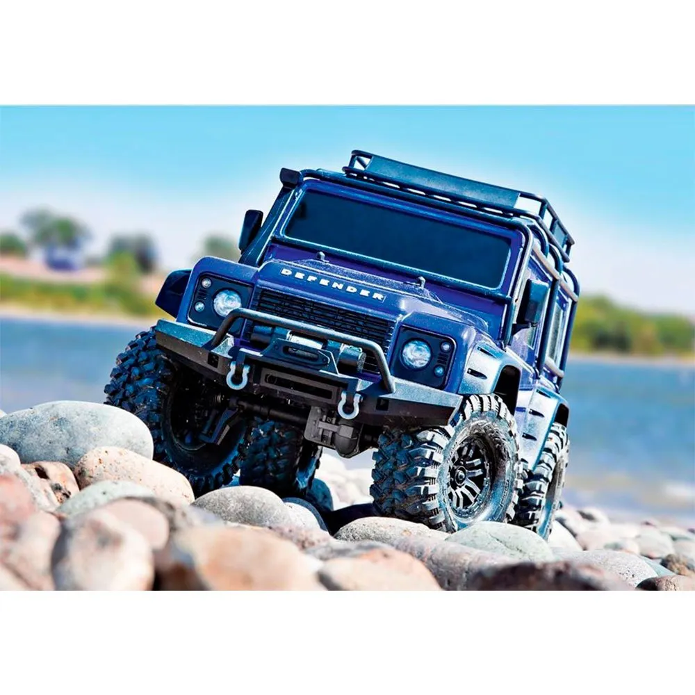 Traxxas TRX-4 1/10 Scale Trail Rock Crawler Defender Remote Control Car - Image 12