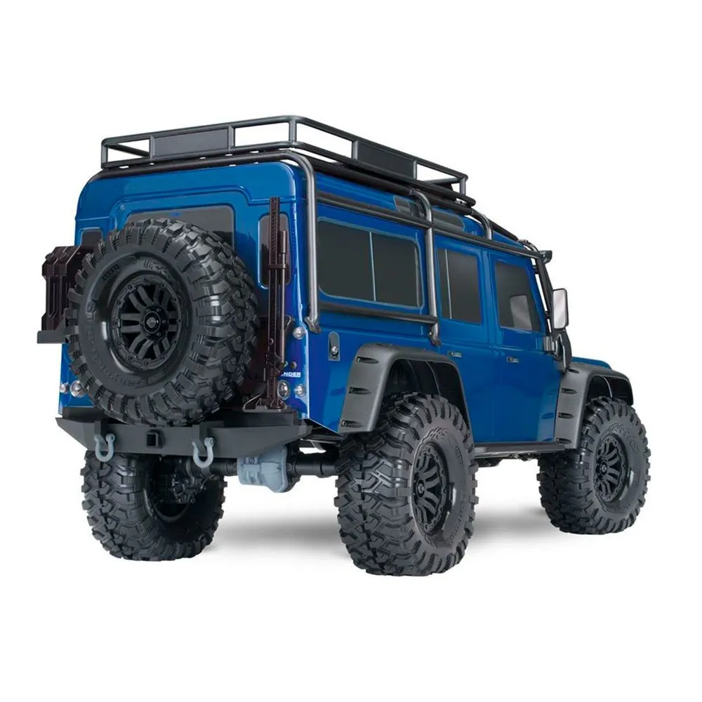 Traxxas TRX-4 1/10 Scale Trail Rock Crawler Defender Remote Control Car - Image 3