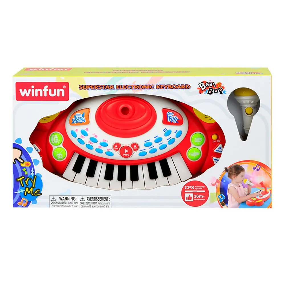 Winfun Beat Bop Electronic Keyboard - Image 5